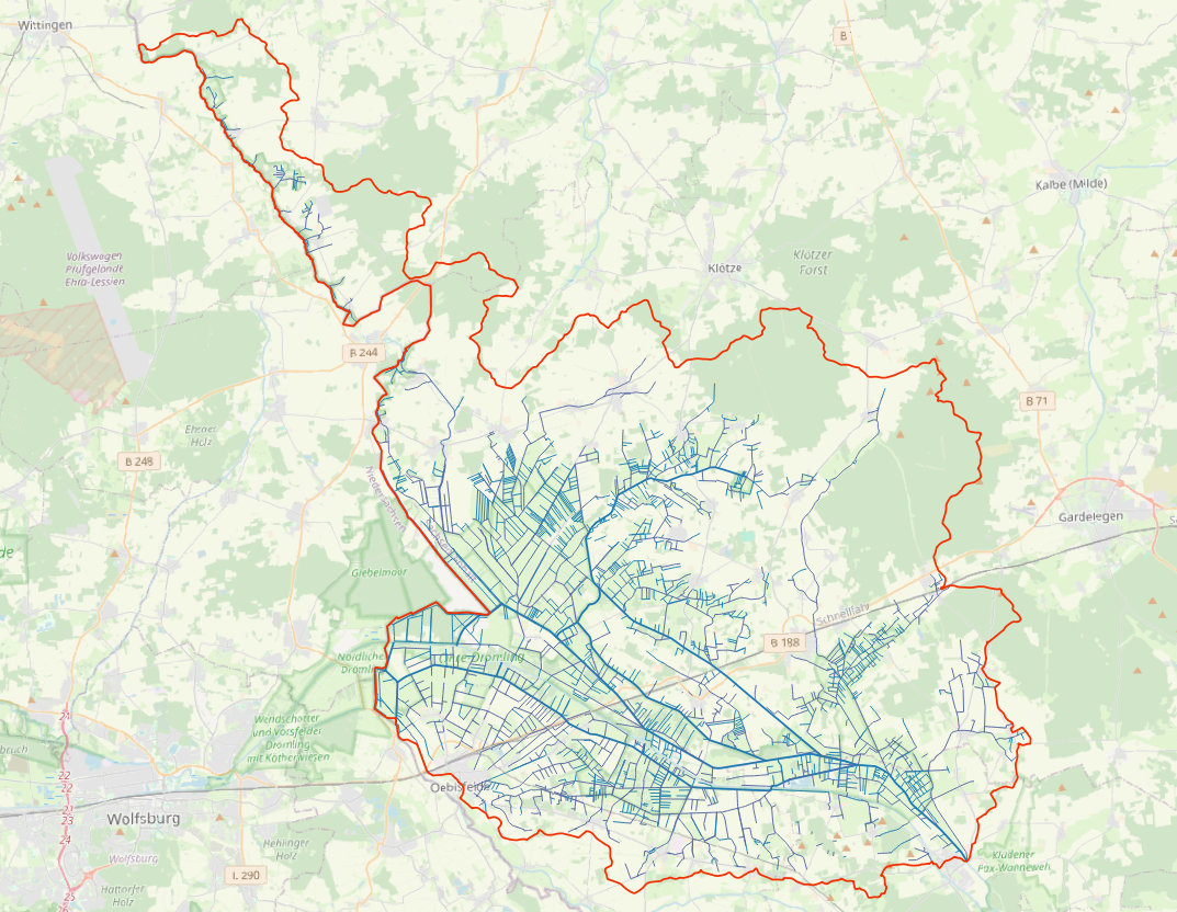 Karte Verbandsgebiet